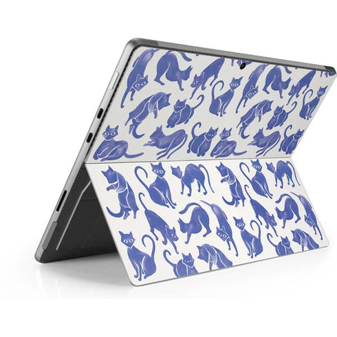 Cat Coq Blue Cats Surface Pro 8 Skin