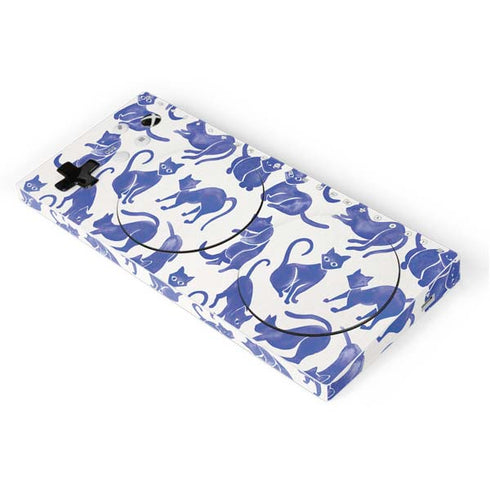 Cat Coq Blue Cats Xbox Adaptive Controller Skin
