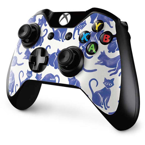 Cat Coq Blue Cats Xbox One Controller Skin