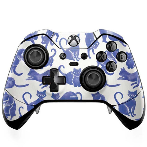 Cat Coq Blue Cats Xbox One Elite Controller Skin