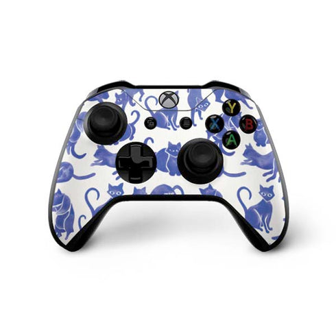 Cat Coq Blue Cats Xbox One X Controller Skin