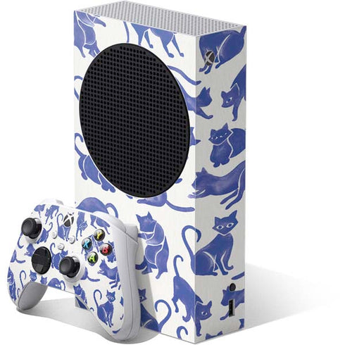 Blue Cats by Cat Coq Xbox Series S Skins