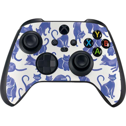 Cat Coq Blue Cats Xbox Series X Controller Skin