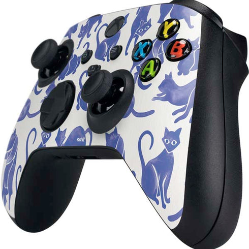Cat Coq Blue Cats Xbox Series X Controller Skin