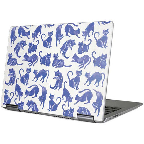 Cat Coq Blue Cats Yoga 710 14in Skin