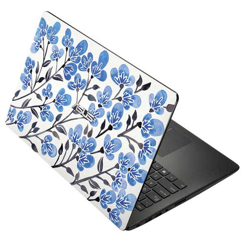 Cat Coq Blue Cherry Blossoms Asus X502CA 15.6 Skin