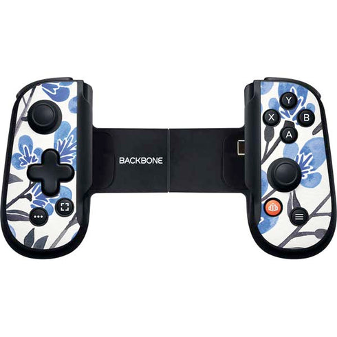 Blue Cherry Blossoms by Cat Coq Backbone One for iPhone Game Controller Skin
