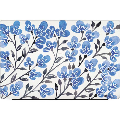 Cat Coq Blue Cherry Blossoms Dell Vostro Skin