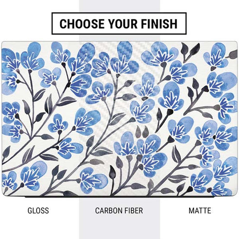 Cat Coq Blue Cherry Blossoms Dell Vostro Skin