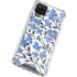 Cat Coq Blue Cherry Blossoms Galaxy A12 Clear Case