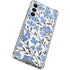 Cat Coq Blue Cherry Blossoms Galaxy A13 5G Clear Case