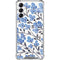 Cat Coq Blue Cherry Blossoms Galaxy A14 5G Clear Case