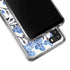 Cat Coq Blue Cherry Blossoms Galaxy A21 Clear Case