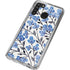 Cat Coq Blue Cherry Blossoms Galaxy A21 Clear Case