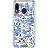 Cat Coq Blue Cherry Blossoms Galaxy A30 Clear Case