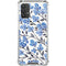 Cat Coq Blue Cherry Blossoms Galaxy A32 5G Clear Case