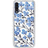 Cat Coq Blue Cherry Blossoms Galaxy A50 Clear Case