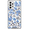 Cat Coq Blue Cherry Blossoms Galaxy A53 5G Clear Case