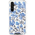 Blue Cherry Blossoms by Cat Coq Galaxy A54 5G Clear Case
