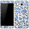 Cat Coq Blue Cherry Blossoms Galaxy J7 Skin