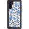 Cat Coq Blue Cherry Blossoms Galaxy Note 10 Waterproof Case