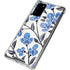 Cat Coq Blue Cherry Blossoms Galaxy Note20 5G Clear Case