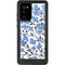 Cat Coq Blue Cherry Blossoms Galaxy Note20 5G Waterproof Case