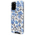 Cat Coq Blue Cherry Blossoms Galaxy S20 Plus Pro Case