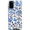 Cat Coq Blue Cherry Blossoms Galaxy S20 Pro Case
