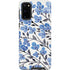 Cat Coq Blue Cherry Blossoms Galaxy S20 Pro Case