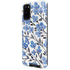 Cat Coq Blue Cherry Blossoms Galaxy S20 Pro Case