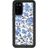 Cat Coq Blue Cherry Blossoms Galaxy S20 Waterproof Case