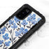 Cat Coq Blue Cherry Blossoms Galaxy S20 Waterproof Case