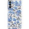 Cat Coq Blue Cherry Blossoms Galaxy S21 5G Skin