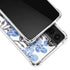 Cat Coq Blue Cherry Blossoms Galaxy S21 Plus 5G Clear Case