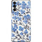 Cat Coq Blue Cherry Blossoms Galaxy S21 Plus 5G Skin