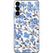 Cat Coq Blue Cherry Blossoms Galaxy S22 Plus Skin