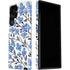 Cat Coq Blue Cherry Blossoms Galaxy S22 Ultra Pro Case
