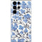 Cat Coq Blue Cherry Blossoms Galaxy S22 Ultra Skin