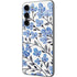Cat Coq Blue Cherry Blossoms Galaxy S23 Plus Skin
