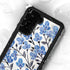 Cat Coq Blue Cherry Blossoms Galaxy S23 Plus Waterproof Case