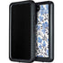 Cat Coq Blue Cherry Blossoms Galaxy S23 Waterproof Case