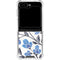 Blue Cherry Blossoms by Cat Coq Galaxy Z Flip5 5G Clear Case