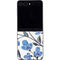 Blue Cherry Blossoms by Cat Coq Galaxy Z Flip5 5G Skin