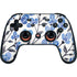 Cat Coq Blue Cherry Blossoms Google Stadia Controller Skin