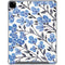 Cat Coq Blue Cherry Blossoms iPad Pro 12.9in (2020) Clear Case
