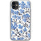 Blue Cherry Blossoms by Cat Coq iPhone 11 Clear Case