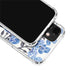 Cat Coq Blue Cherry Blossoms iPhone 12 Clear Case