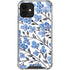 Cat Coq Blue Cherry Blossoms iPhone 12 Mini Clear Case