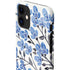 Cat Coq Blue Cherry Blossoms iPhone 12 Mini Lite Case